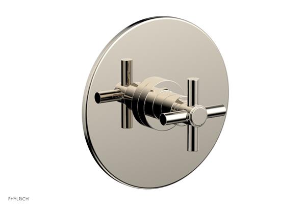 Phylrich - Basic Thermostatic Shower Trim - Tubular Cross Handle