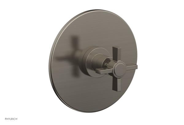 Phylrich - Basic Thermostatic Shower Trim - Blade Cross Handle