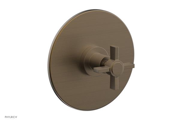 Phylrich - Basic Thermostatic Shower Trim - Blade Cross Handle