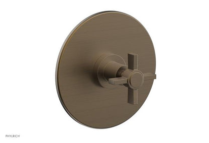 Phylrich - Basic Thermostatic Shower Trim - Blade Cross Handle