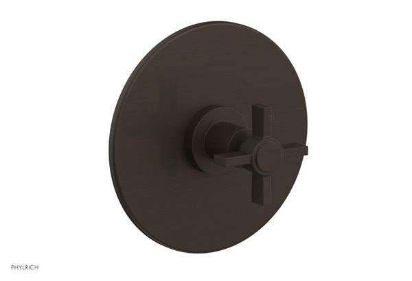 Phylrich - Basic Thermostatic Shower Trim - Blade Cross Handle