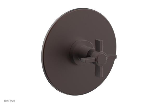 Phylrich - Basic Thermostatic Shower Trim - Blade Cross Handle