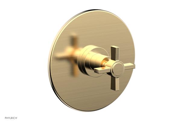 Phylrich - Basic Thermostatic Shower Trim - Blade Cross Handle