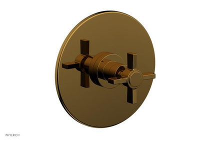 Phylrich - Basic Thermostatic Shower Trim - Blade Cross Handle