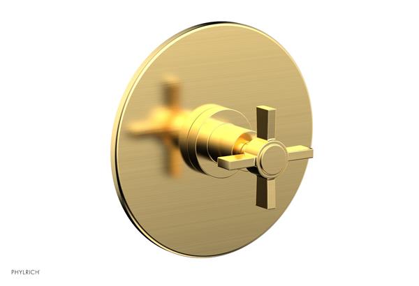 Phylrich - Basic Thermostatic Shower Trim - Blade Cross Handle