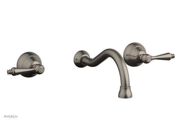Phylrich - Revere & Savannah Wall Lavatory Set - Lever Handles
