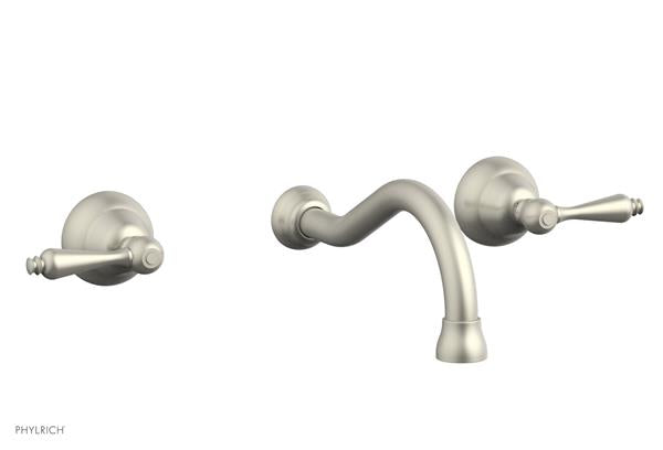 Phylrich - Revere & Savannah Wall Lavatory Set - Lever Handles