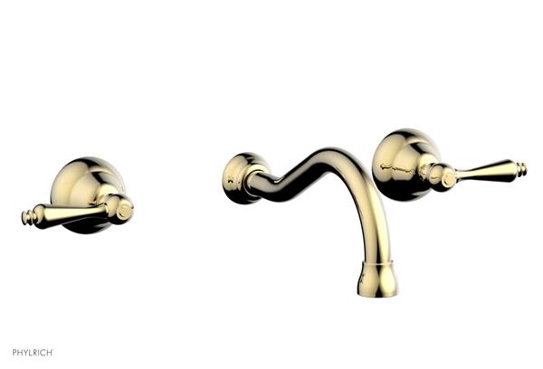 Phylrich - Revere & Savannah Wall Lavatory Set - Lever Handles