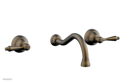 Phylrich - Revere & Savannah Wall Lavatory Set - Lever Handles
