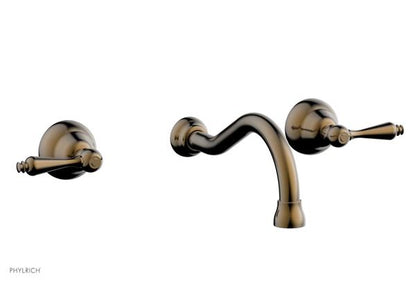 Phylrich - Revere & Savannah Wall Lavatory Set - Lever Handles
