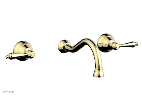 Phylrich - Revere & Savannah Wall Lavatory Set - Lever Handles