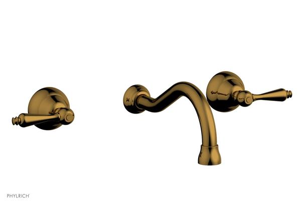 Phylrich - Revere & Savannah Wall Lavatory Set - Lever Handles