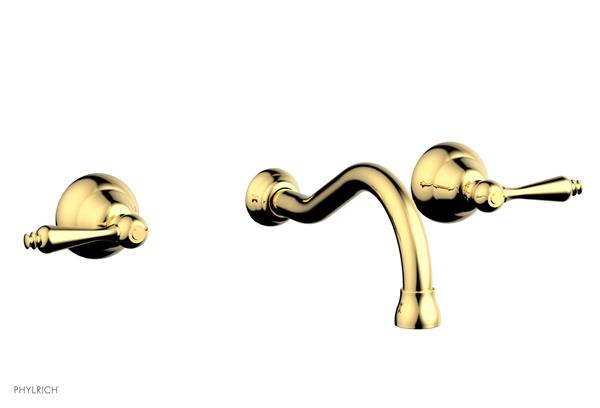 Phylrich - Revere & Savannah Wall Lavatory Set - Lever Handles