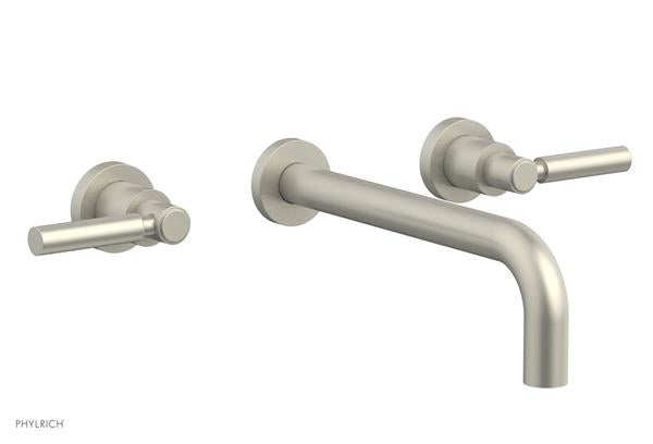 Phylrich - Basic Wall Lavatory Set 10 Inch Spout - Lever Handles