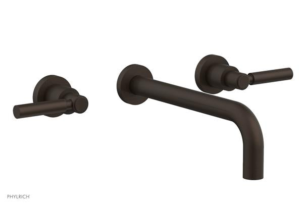 Phylrich - Basic Wall Lavatory Set 10 Inch Spout - Lever Handles