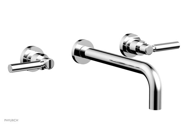 Phylrich - Basic Wall Lavatory Set 10 Inch Spout - Lever Handles