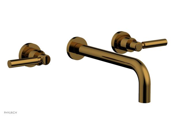 Phylrich - Basic Wall Lavatory Set 10 Inch Spout - Lever Handles