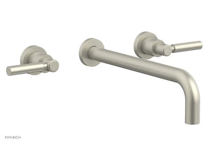 Phylrich - Basic Wall Lavatory Set 12 Inch Spout - Lever Handles
