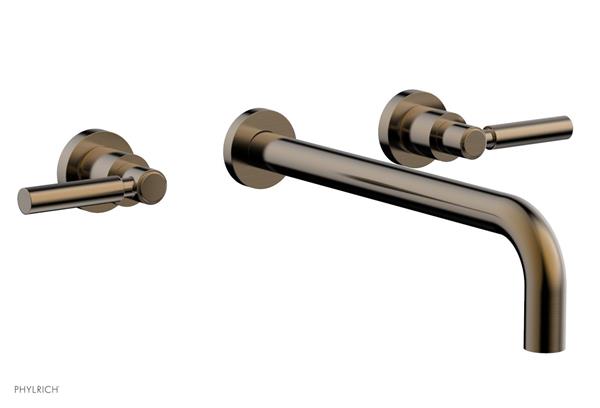 Phylrich - Basic Wall Lavatory Set 12 Inch Spout - Lever Handles