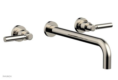 Phylrich - Basic Wall Lavatory Set 12 Inch Spout - Lever Handles