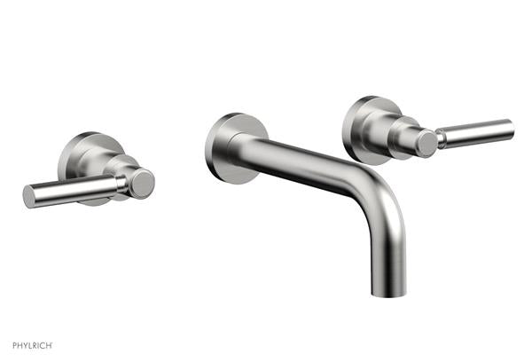 Phylrich - Basic Wall Lavatory Set 7 1/2 Inch Spout - Lever Handles