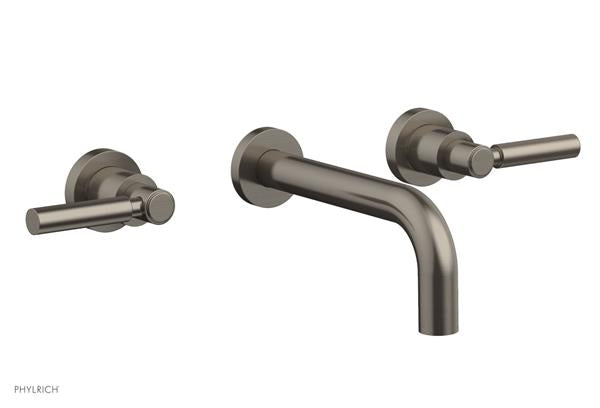 Phylrich - Basic Wall Lavatory Set 7 1/2 Inch Spout - Lever Handles