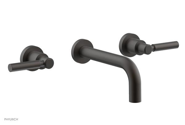 Phylrich - Basic Wall Lavatory Set 7 1/2 Inch Spout - Lever Handles