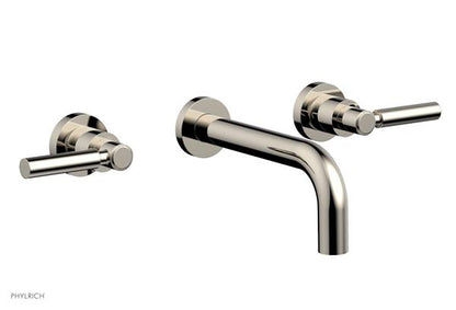 Phylrich - Basic Wall Lavatory Set 7 1/2 Inch Spout - Lever Handles