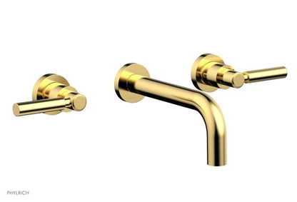 Phylrich - Basic Wall Lavatory Set 7 1/2 Inch Spout - Lever Handles