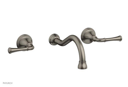 Phylrich - 3Ring Wall Lavatory Set - Straight Lever Handles