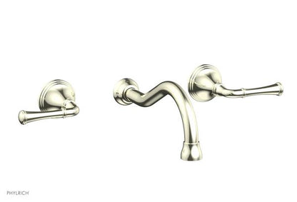 Phylrich - 3Ring Wall Lavatory Set - Straight Lever Handles