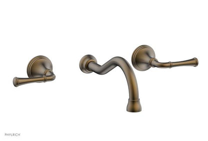 Phylrich - 3Ring Wall Lavatory Set - Straight Lever Handles