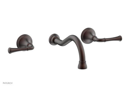 Phylrich - 3Ring Wall Lavatory Set - Straight Lever Handles