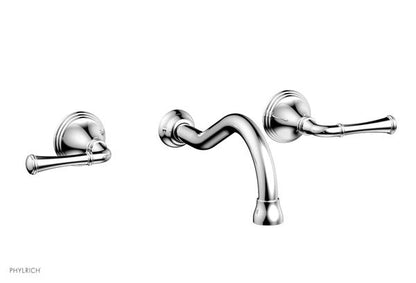 Phylrich - 3Ring Wall Lavatory Set - Straight Lever Handles