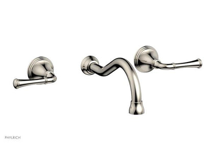 Phylrich - 3Ring Wall Lavatory Set - Straight Lever Handles