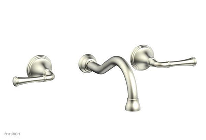 Phylrich - 3Ring Wall Lavatory Set - Straight Lever Handles