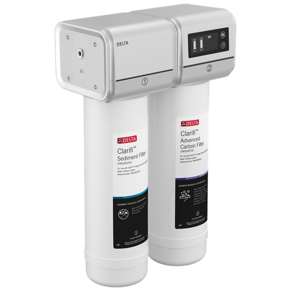 Delta - Clarifi 2-Stage Under Sink Advanced Water Filtration System