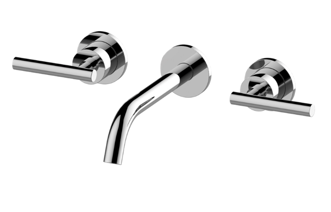 Graff - M.E. Wall-Mounted Lavatory Faucet - Trim Only