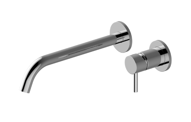 Graff - M.E. Wall-Mounted Lavatory Faucet with Single Handle - Trim Only