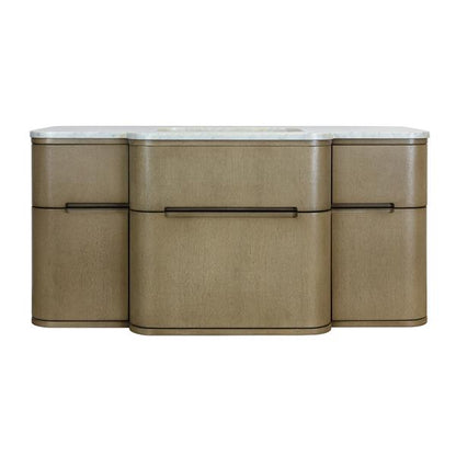 Lacava - Eleganza Wall-Mount Vanity With Five Drawers Notched For Finger-Pulls