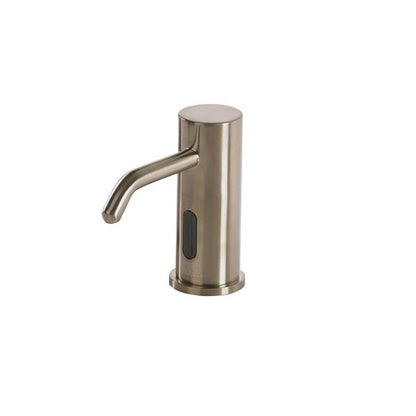Lacava - Zoom Deck-Mount Single-Hole Electronic Soap Dispenser. Spout: 3 3/8 Inch, H: 4 1/8 Inch.