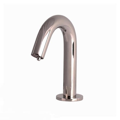 Lacava - Zoom Electronic Deck-Mounted Touch-Free Soap Dispenser With Goose-Neck Spout