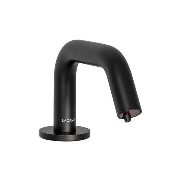 Lacava - Zoom Single Hole Touch Free Soap Dispenser. H: 4 Inch, Spout: 5 1/4 Inch.