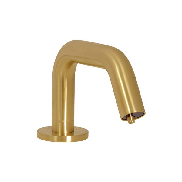 Lacava - Zoom Single Hole Touch Free Soap Dispenser. H: 4 Inch, Spout: 5 1/4 Inch.