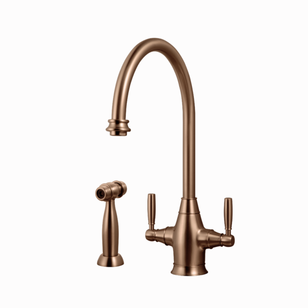 Hamat - Exeter Traditional Brass Faucet with Side Spray