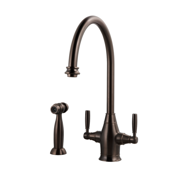 Hamat - Exeter Traditional Brass Faucet with Side Spray