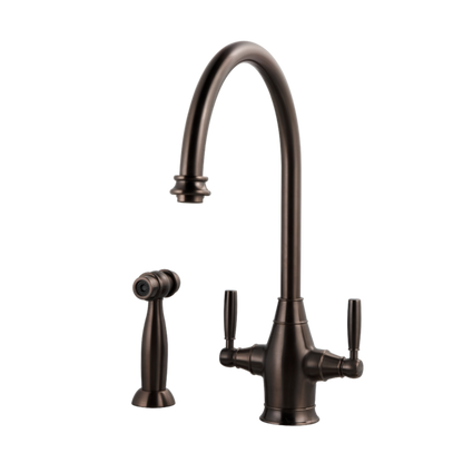 Hamat - Exeter Traditional Brass Faucet with Side Spray