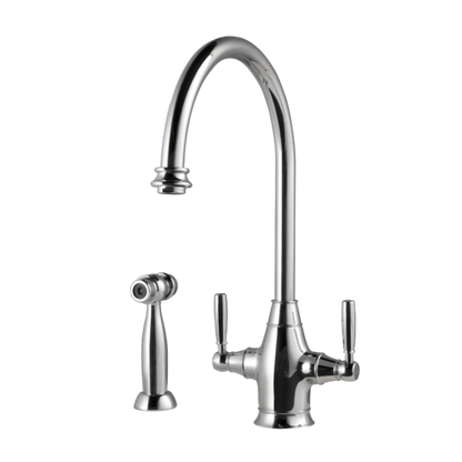 Hamat - Exeter Traditional Brass Faucet with Side Spray