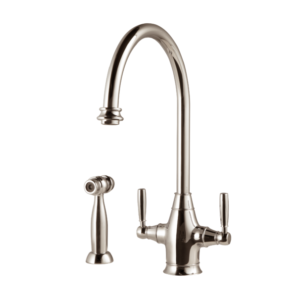 Hamat - Exeter Traditional Brass Faucet with Side Spray