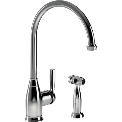 Hamat - Exeter Traditional Brass Single Lever Faucet with Side Spray